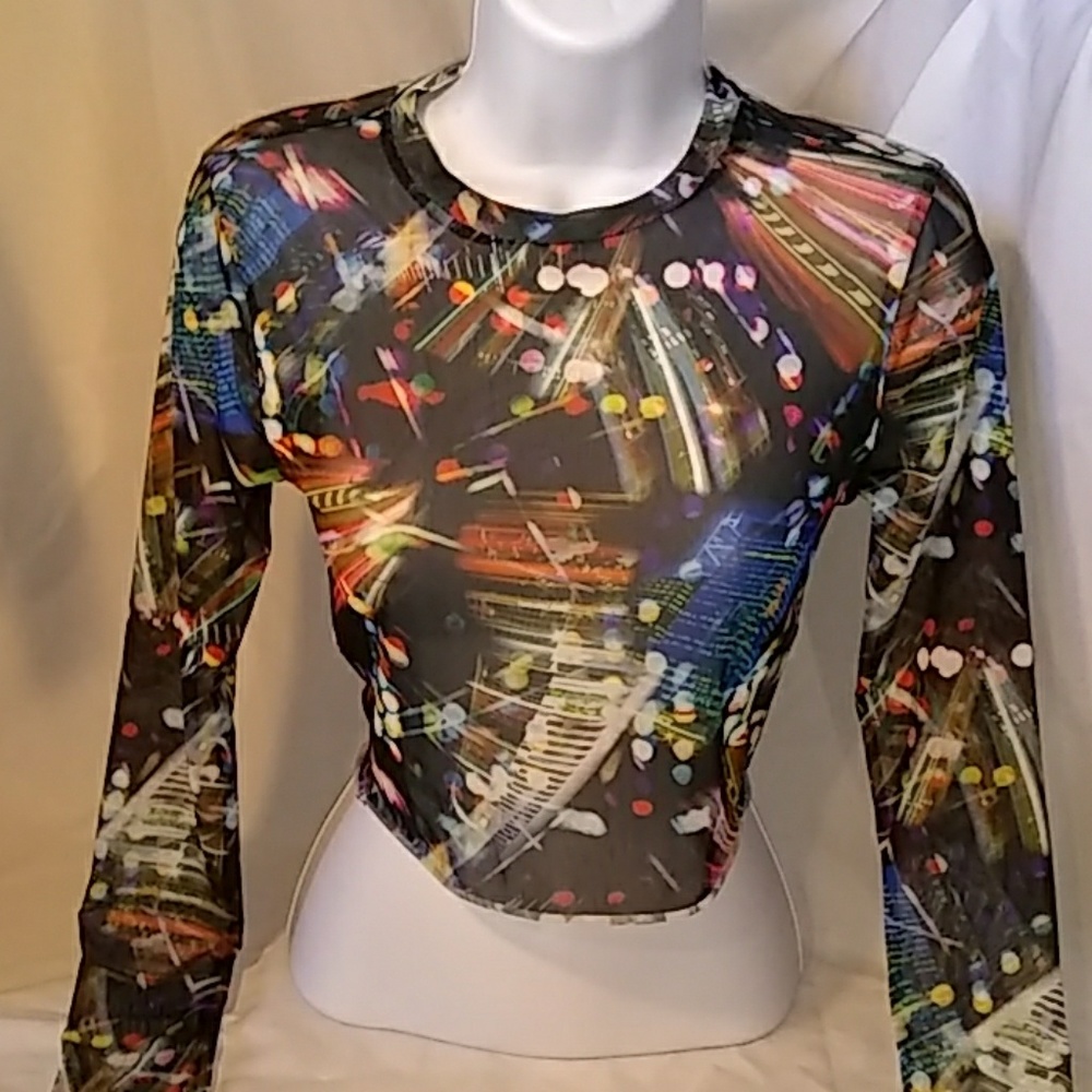 Nasty gal night city shirt